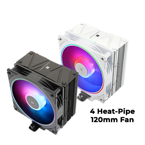 Thermalright Assassin Spirit 120 Evo ARGB (Black/White) Tower Cooler